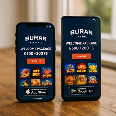 Buran Casino - Browser Based Platform - No App Download Needed